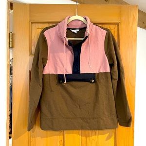 LL Bean half zip sweatshirt